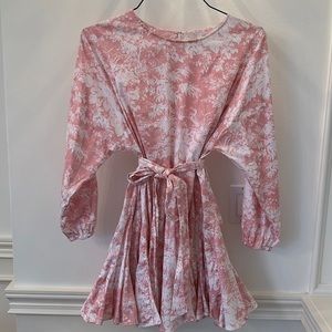 Pink prin Rhode look alike dress